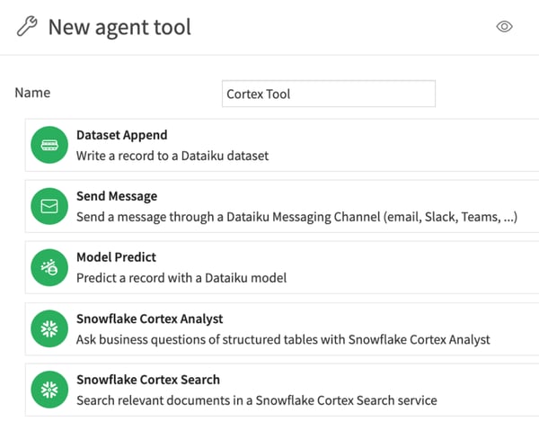 new agent tool
