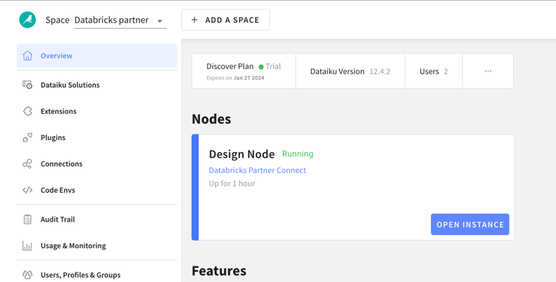feature integration with Databricks