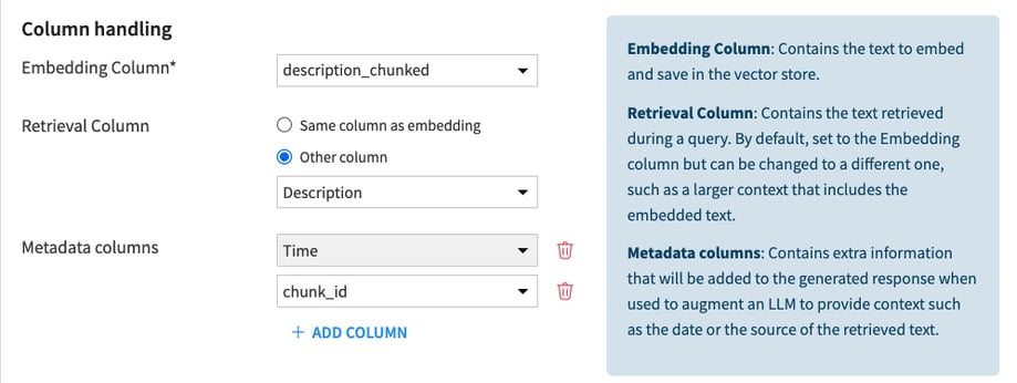 parent-child retrieval Dataiku