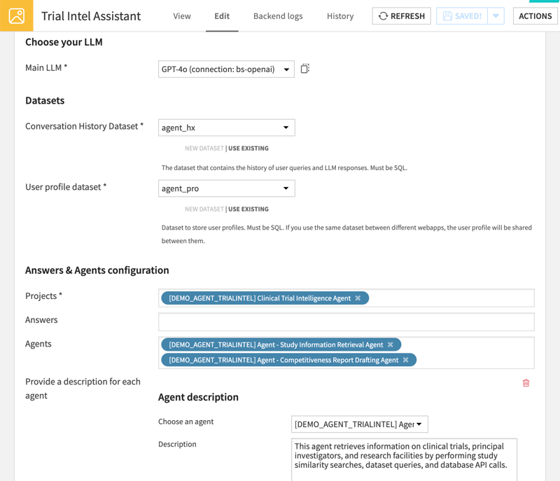 trial intel assistant