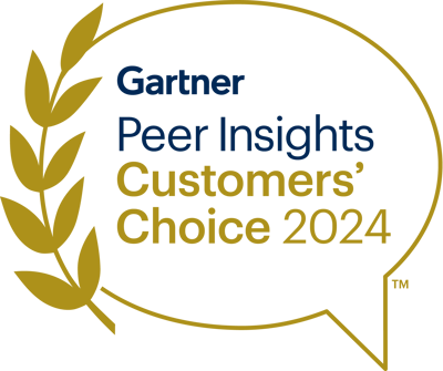 Gartner Customers' Choice badge