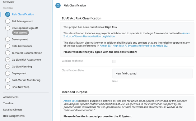 EU AI Act risk classification